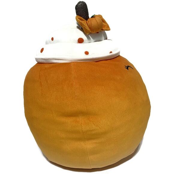 Squishmallow Kendla the Pumpkin Spice Latte Plush XL 14" - Picture 3 of 4